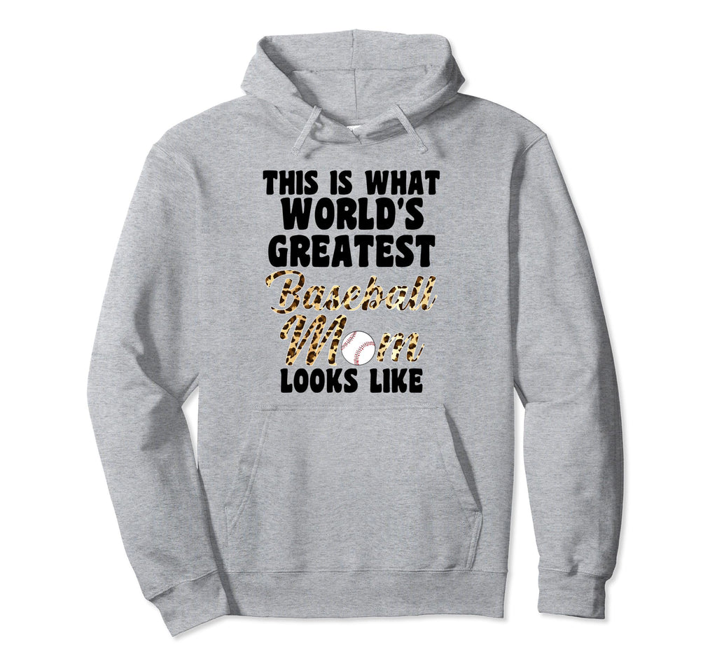 This Is What Baseball Mom Baseball Hoodie - Graphic Print Men Women - T-Shirt, Sweatshirt, Hoodie
