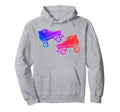 Watercolor Rollerskate 80S 90S Skate Hoodie - Unique Graphic Men Women - T-Shirt, Sweatshirt, Hoodie