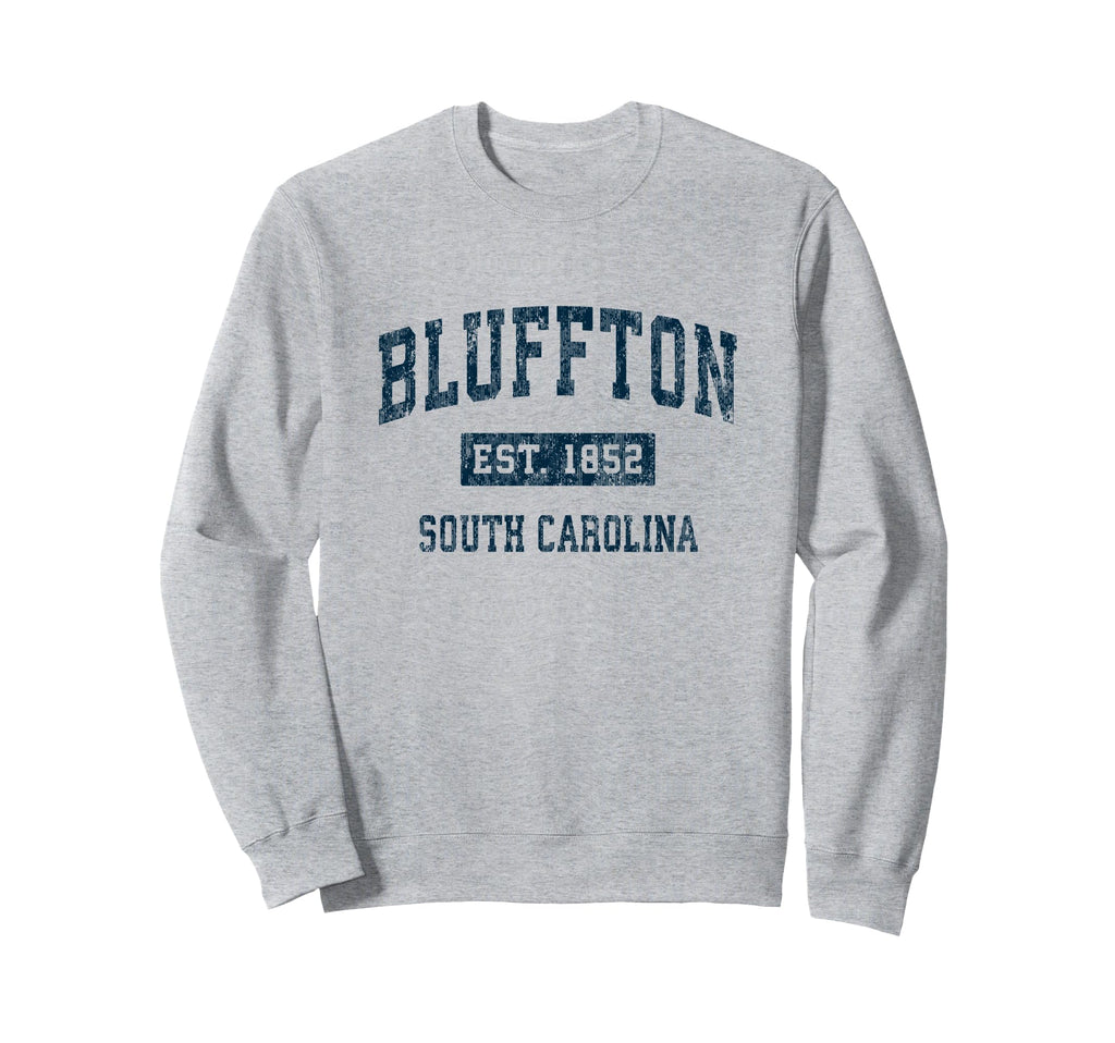 Bluffton South Carolina Sc Sports Sweatshirt - Custom Art Print Men Women - T-Shirt, Sweatshirt, Hoodie
