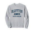 Bluffton South Carolina Sc Sports Sweatshirt - Custom Art Print Men Women - T-Shirt, Sweatshirt, Hoodie