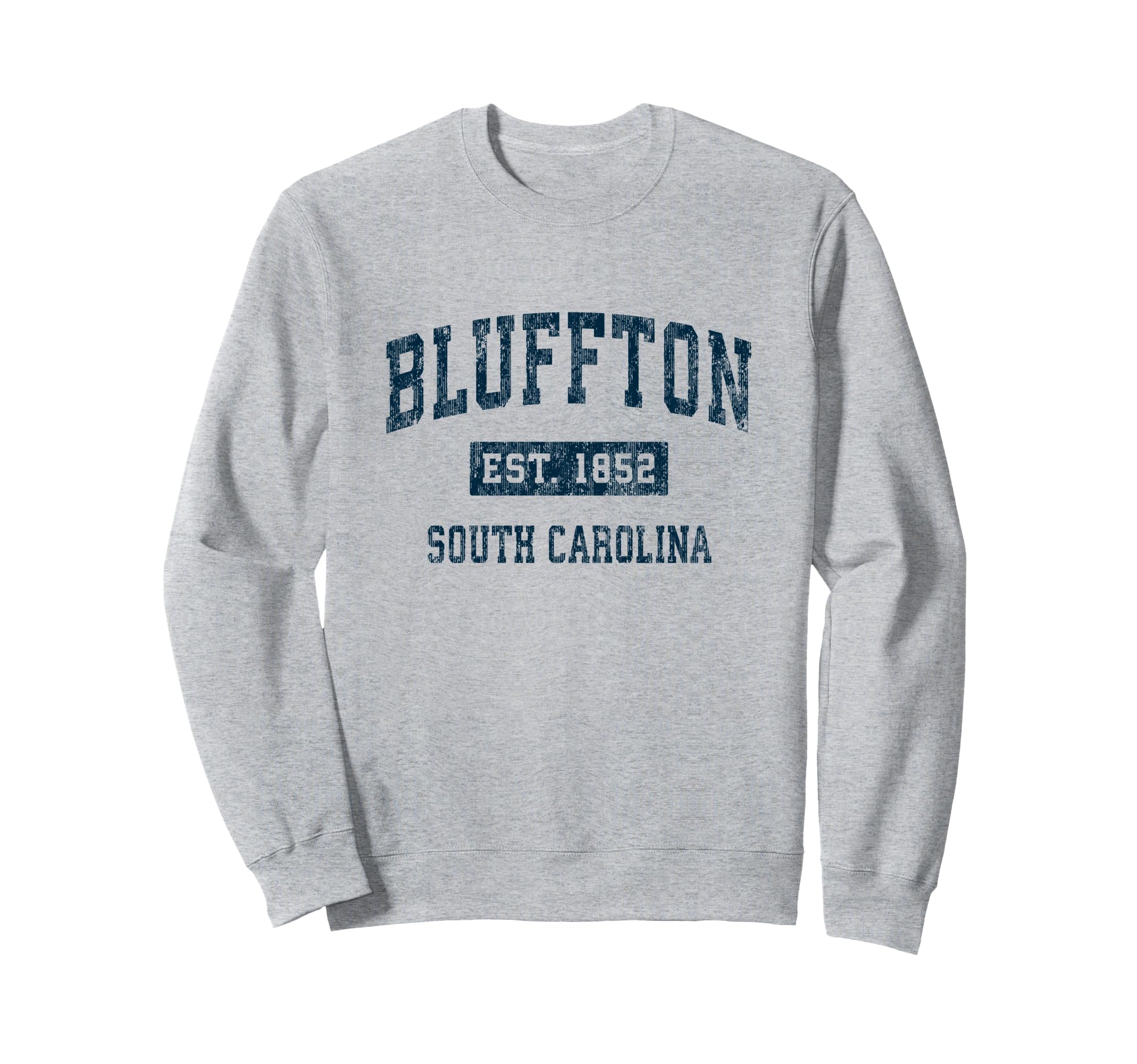 Bluffton South Carolina Sc Sports Sweatshirt - Custom Art Print Men Women - T-Shirt, Sweatshirt, Hoodie