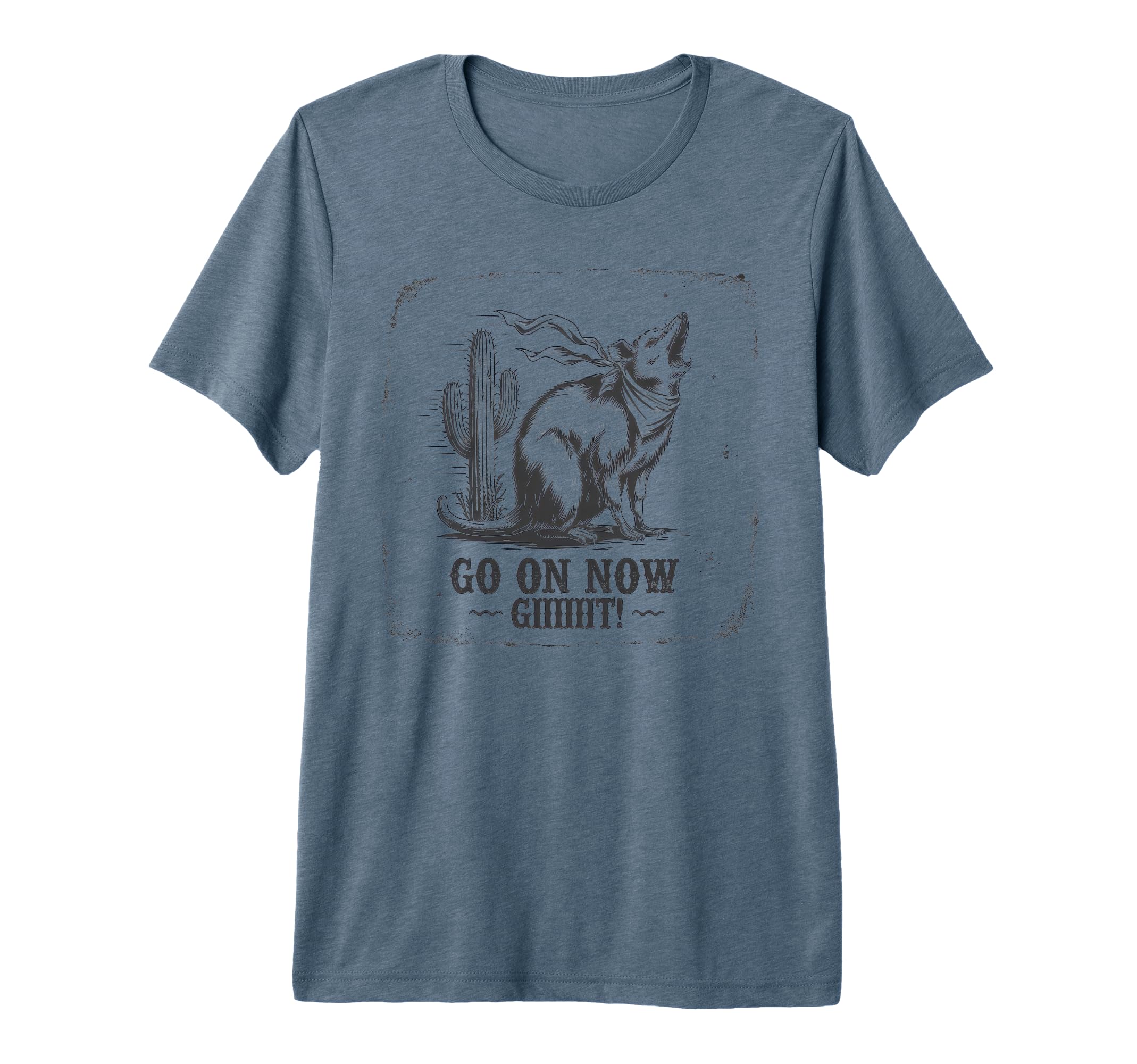 Go Now Git Cowboy Opossum Country T-Shirt - Streetwear Style Men Women - T-Shirt, Sweatshirt, Hoodie