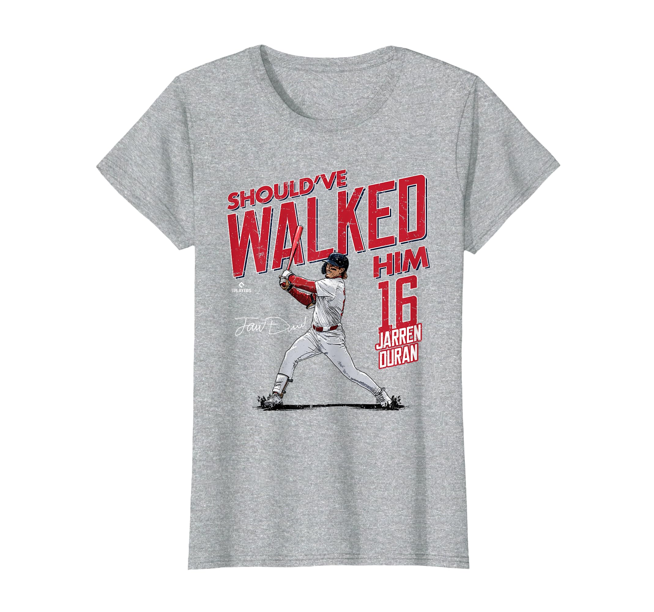 Shouldve Walked Him Jarren Duran Boston T-Shirt - Custom Art Print Unisex - T-Shirt, Sweatshirt, Hoodie