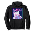 Japanese Sumo Wrestler Mawashi Hoodie - Aesthetic Graphic for Adults - T-Shirt, Sweatshirt, Hoodie