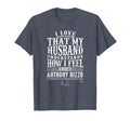 Anthony Rizzo Husband Understands T-Shirt - Trendy Graphic Men Women - T-Shirt, Sweatshirt, Hoodie