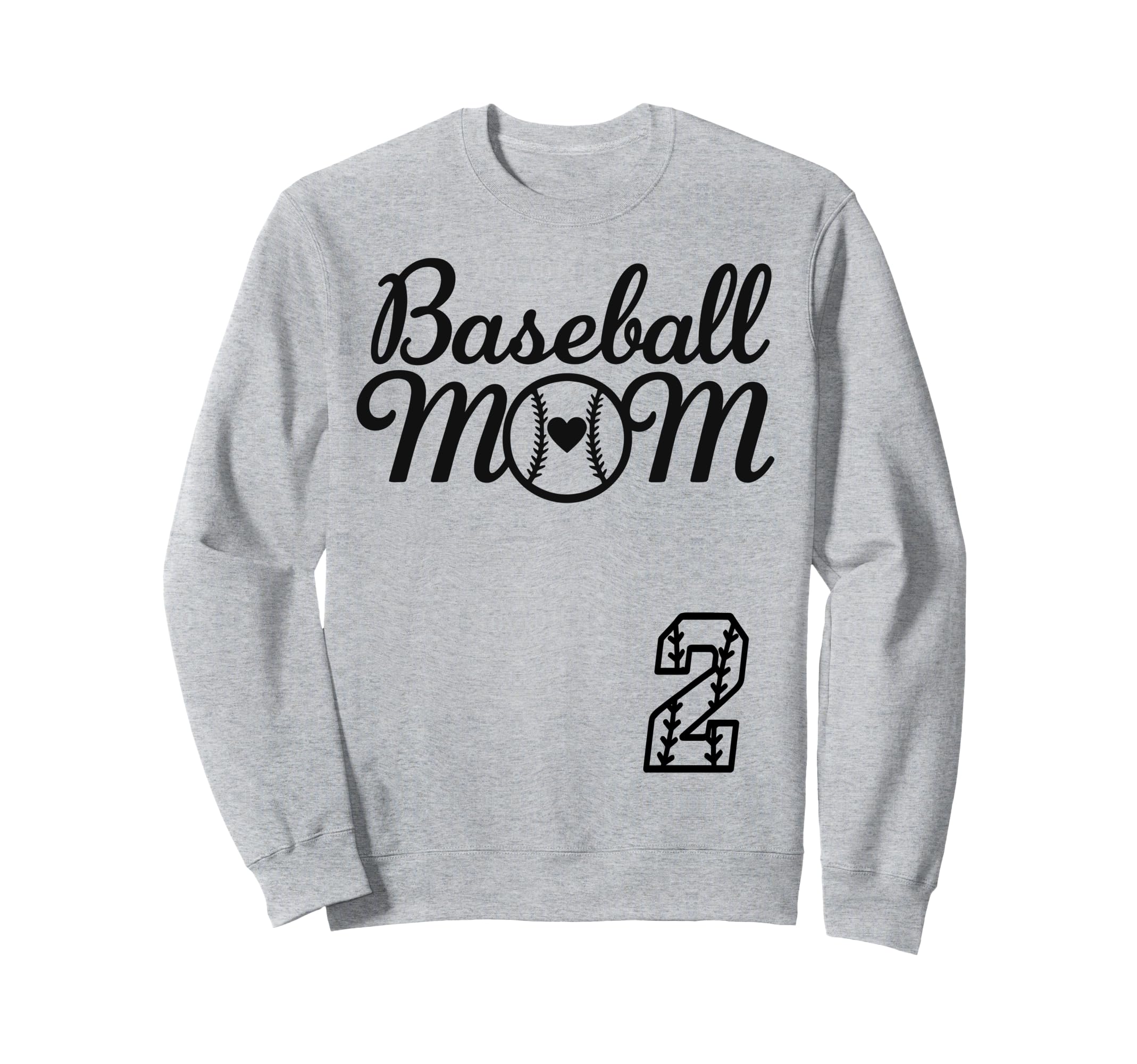 Baseball Mom Jersey 2 Baseball Sweatshirt - Streetwear Style for Adults - T-Shirt, Sweatshirt, Hoodie