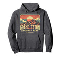 Grand Teton National Park Wyoming Usa T-Shirt - Trendy Graphic for Adults - T-Shirt, Sweatshirt, Hoodie