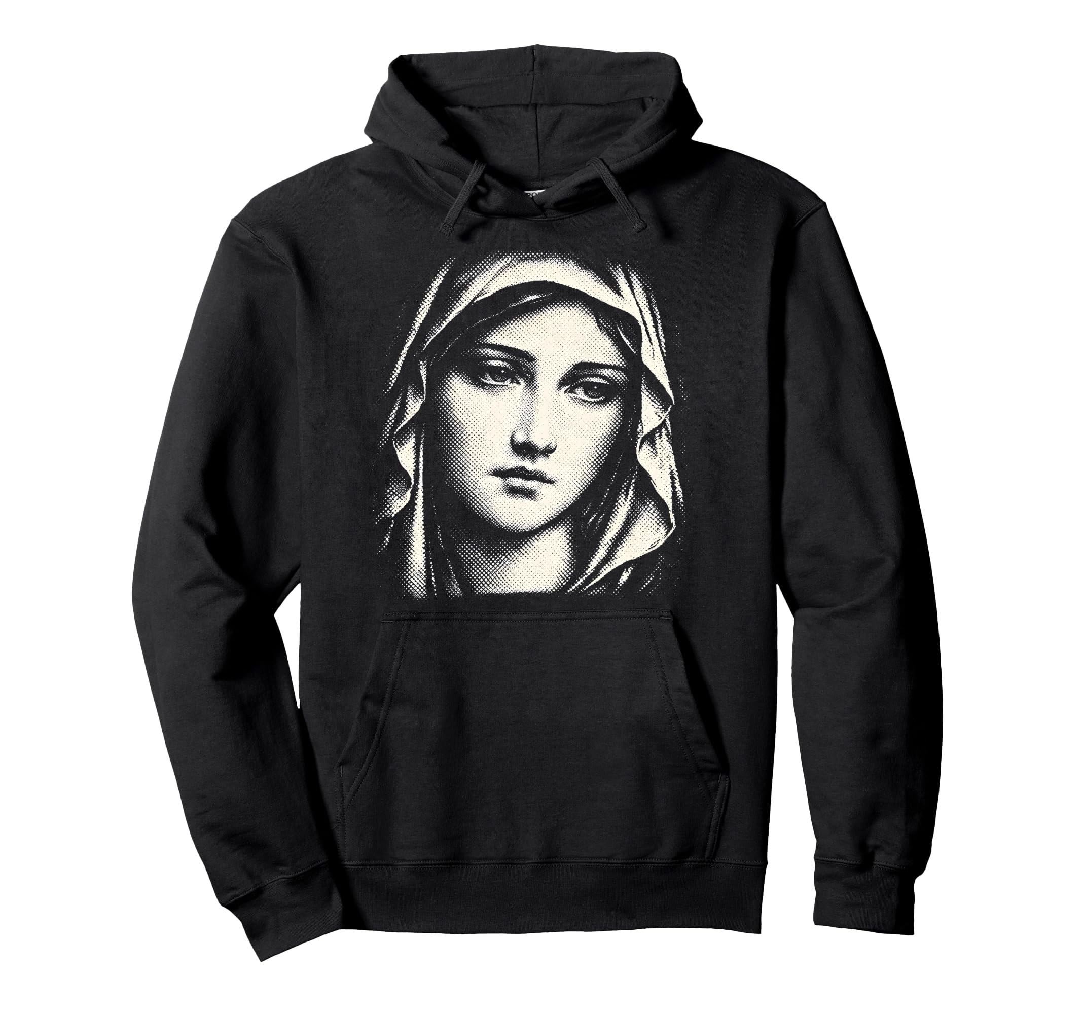 Bootleg Christian Streetwear Virgin Hoodie - Custom Art Print for Adults - T-Shirt, Sweatshirt, Hoodie