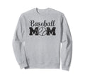 Baseball Mom Sweatshirt - Unique Graphic Men Women - T-Shirt, Sweatshirt, Hoodie