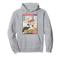 Instant Ramen Noodles Surfing Hoodie - Fun Novelty Design Men Women - T-Shirt, Sweatshirt, Hoodie