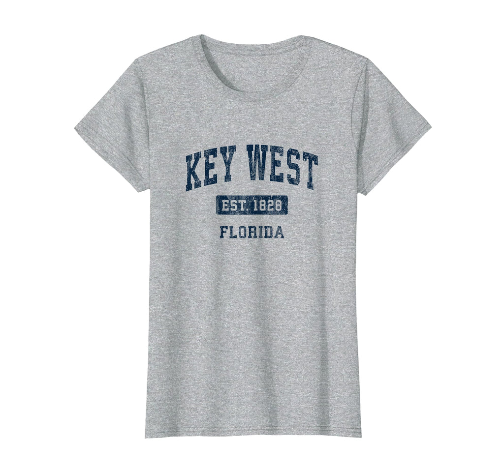 Key West Florida Fl Sports T-Shirt - Minimalist Print Men Women - T-Shirt, Sweatshirt, Hoodie