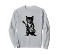 Punk Rock Y2K Kitten 90S Grunge Sweatshirt - Streetwear Style Men Women - T-Shirt, Sweatshirt, Hoodie