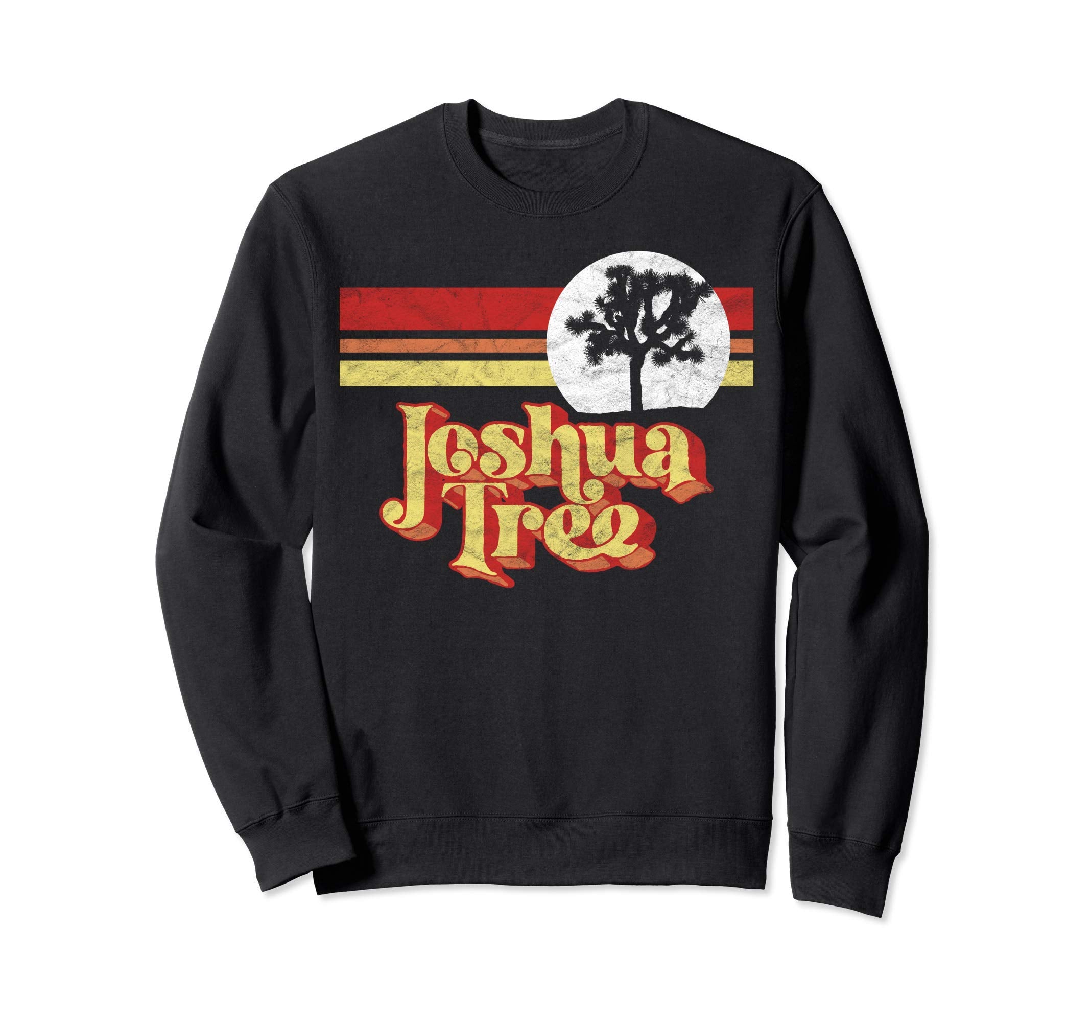 Joshua Tree Distressed Sweatshirt - Casual Everyday Wear Men Women - T-Shirt, Sweatshirt, Hoodie