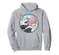 Axolotl Eating Ramen Kanagawa Wave Anime Hoodie - Streetwear Style Unisex - T-Shirt, Sweatshirt, Hoodie