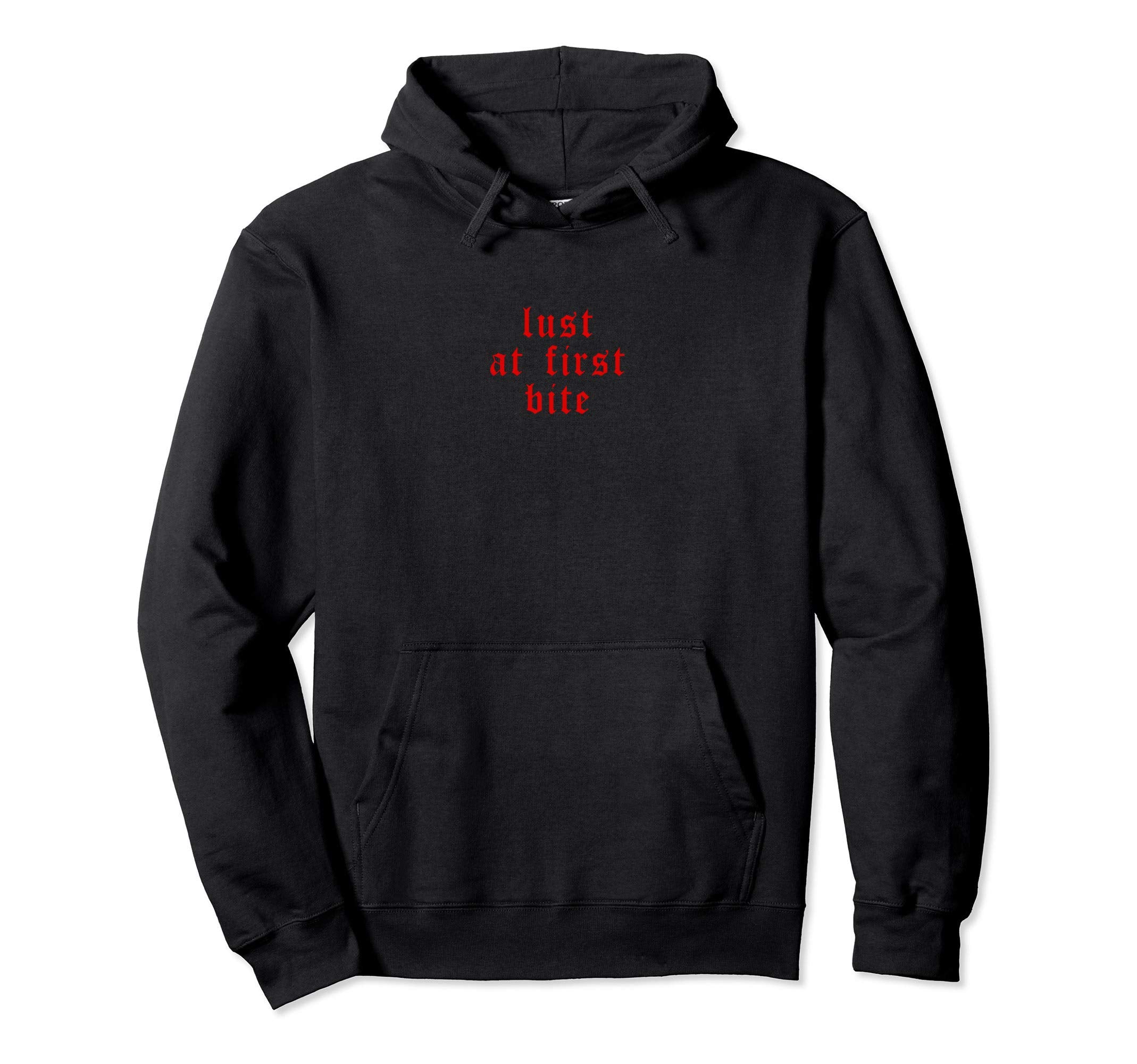 Lust First Bite Aesthetic Soft Grunge Gothic Hoodie - Graphic Print Unisex - T-Shirt, Sweatshirt, Hoodie