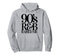 Throwback Rnb 90S R B Old School Hoodie - Aesthetic Graphic for Adults - T-Shirt, Sweatshirt, Hoodie
