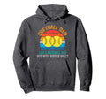 Softball Dad Like Baseball Dad But Bigger Hoodie - Novelty Apparel Unisex - T-Shirt, Sweatshirt, Hoodie