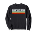 70S 80S Coney Island Brooklyn Sweatshirt - Graphic Print Unisex - T-Shirt, Sweatshirt, Hoodie