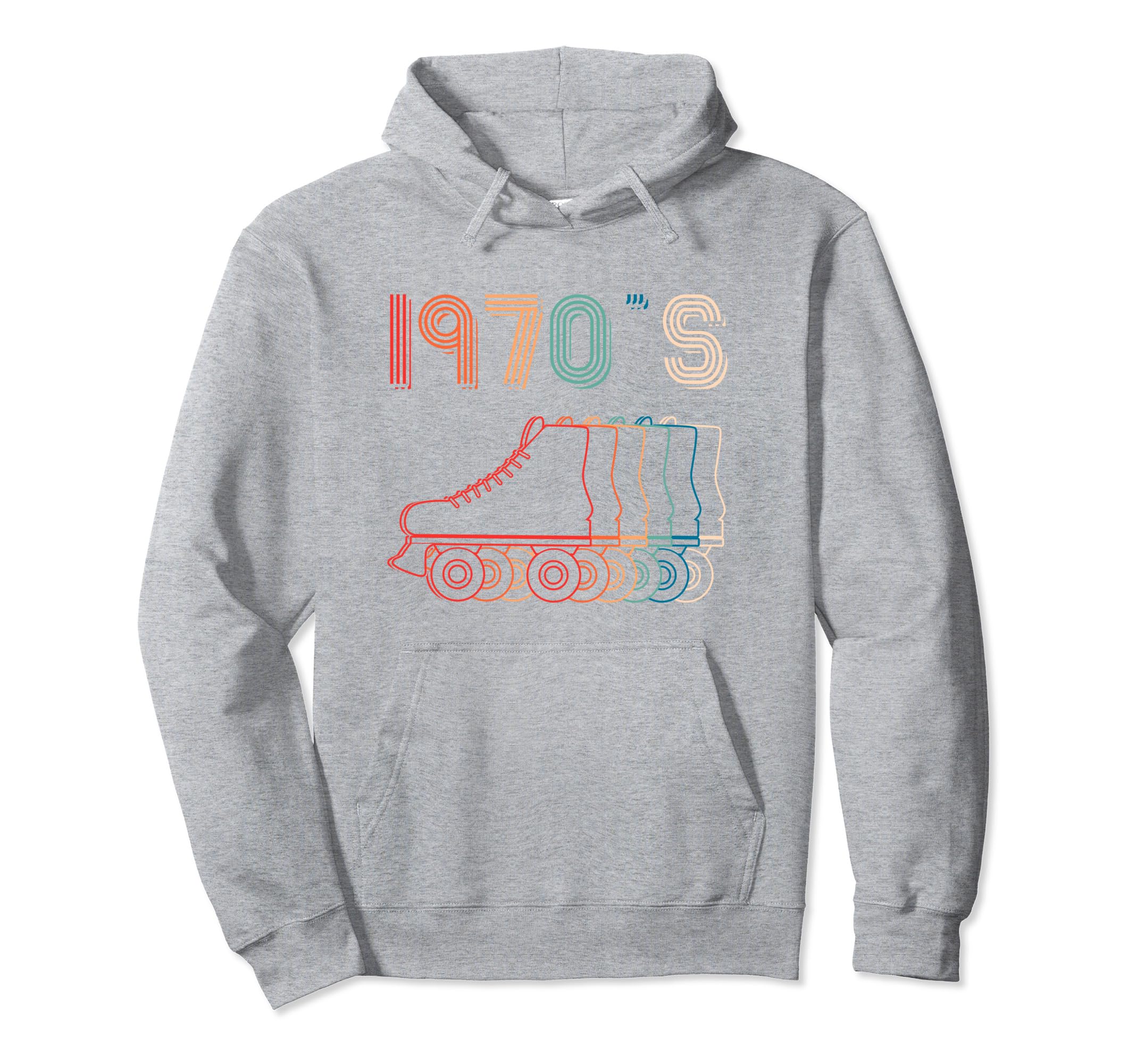 1970S Roller Skates Skating Lifestyle Skater Hoodie - Trendy Graphic Unisex - T-Shirt, Sweatshirt, Hoodie