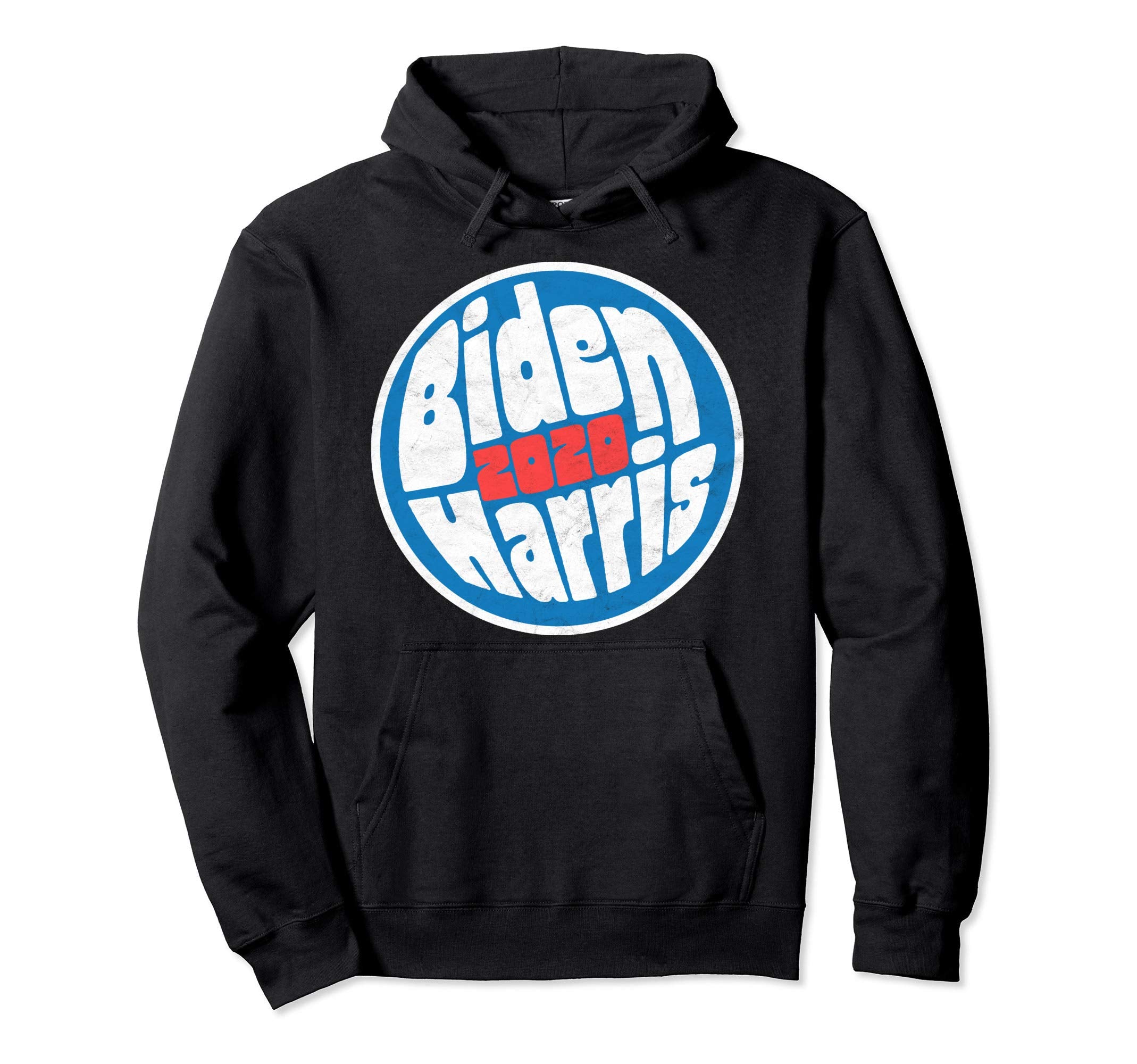Biden Harris 2020 70S Distressed Hoodie - Trendy Graphic for Adults - T-Shirt, Sweatshirt, Hoodie