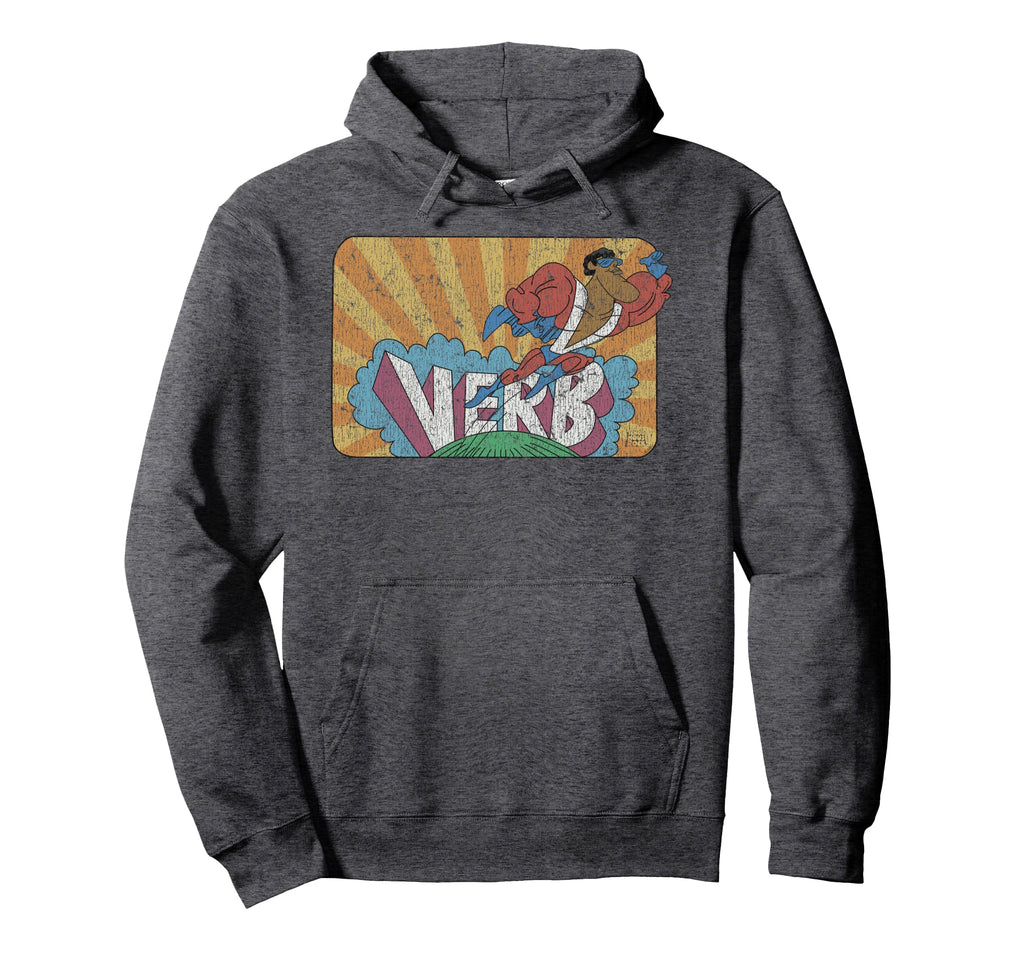Schoolhouse Rock Flying Verb Hoodie - Streetwear Style Men Women - T-Shirt, Sweatshirt, Hoodie