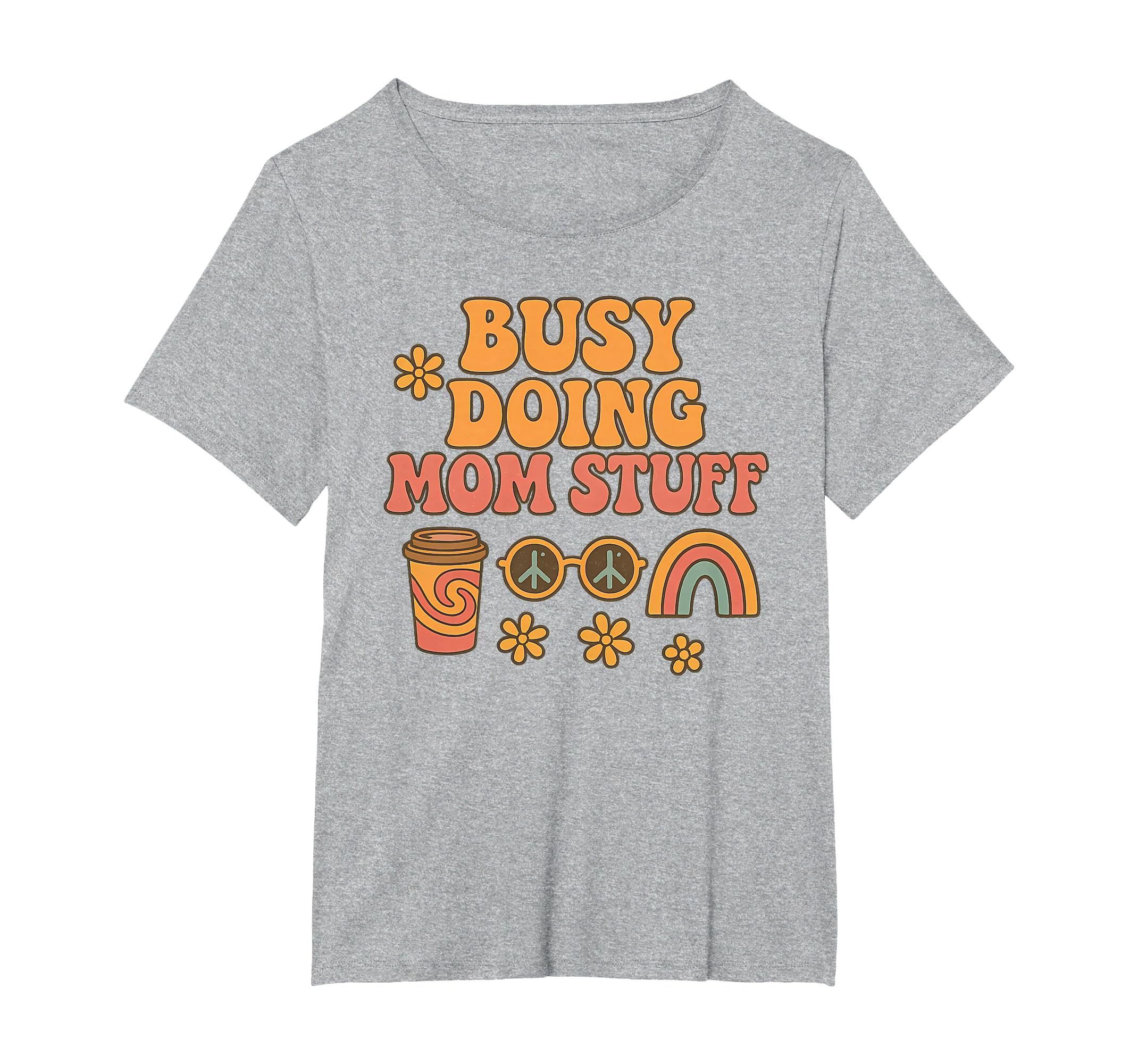 Busy Doing Mom Stuff Boho Funny T-Shirt - Minimalist Print Men Women - T-Shirt, Sweatshirt, Hoodie