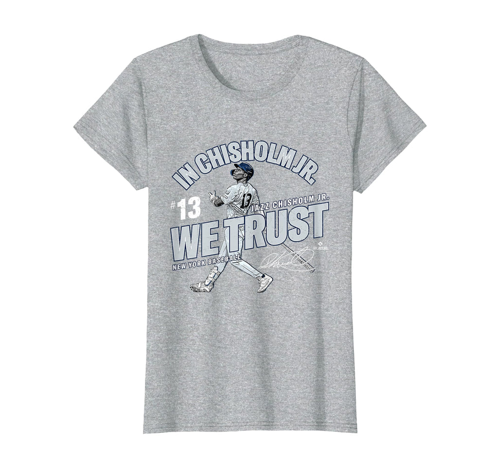 Jazz Chisholm Jr We Trust New York T-Shirt - Fun Novelty Design for Adults - T-Shirt, Sweatshirt, Hoodie