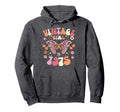 Butterfly Boho 50Th Birthday 1975 Hoodie - Minimalist Print Men Women - T-Shirt, Sweatshirt, Hoodie
