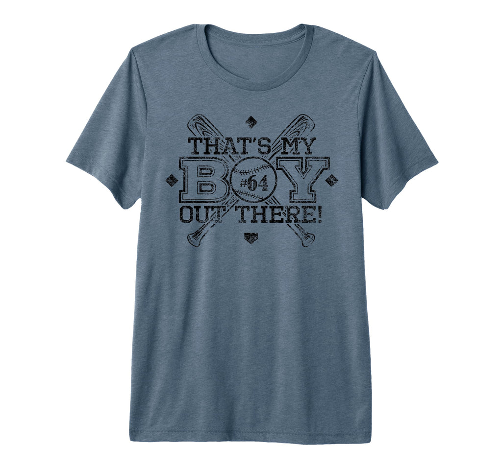 Baseball Mom Dad Thats My Proud T-Shirt - Fun Novelty Design for Adults - T-Shirt, Sweatshirt, Hoodie