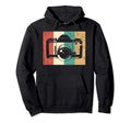 Eighties Photography Camera Hoodie - Minimalist Print Unisex - T-Shirt, Sweatshirt, Hoodie