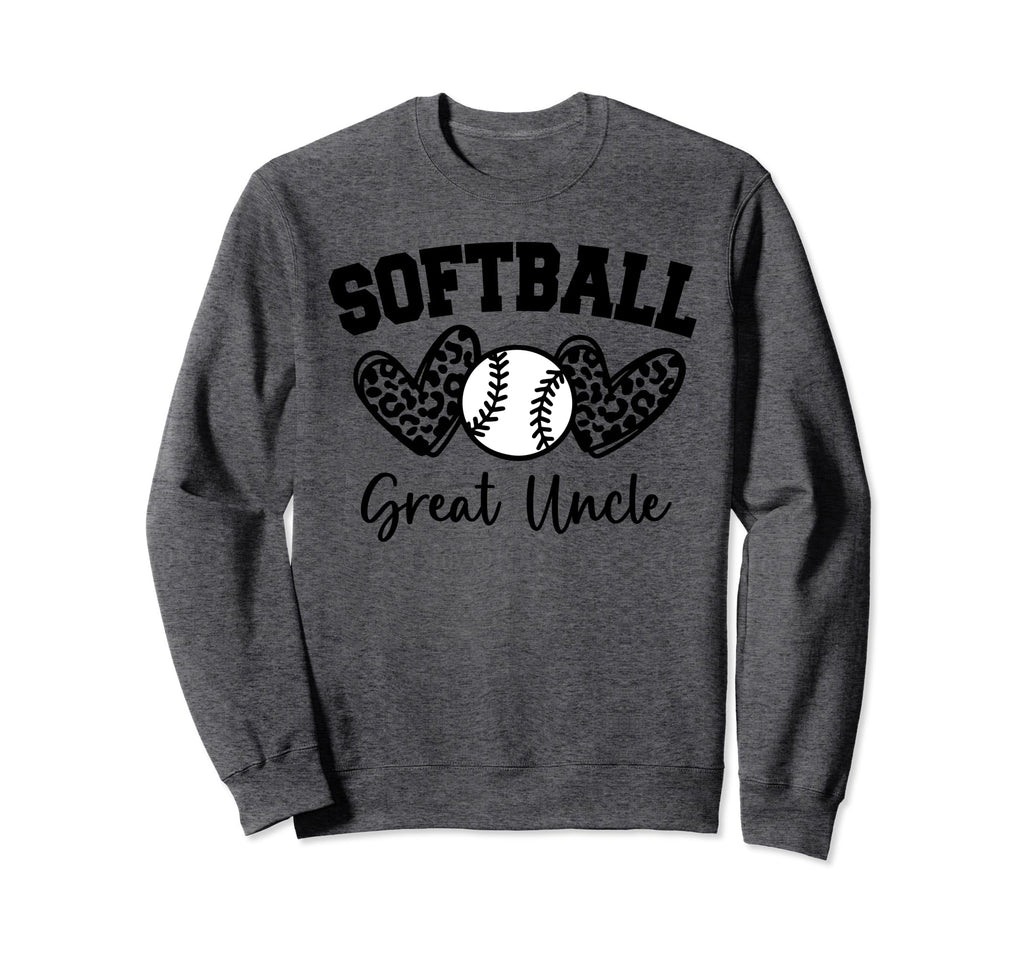 Personalized Baseball Heart Great Sweatshirt - Novelty Apparel for Adults - T-Shirt, Sweatshirt, Hoodie