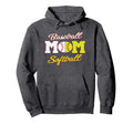 Funny Softball Baseball Mom Hoodie - Novelty Apparel for Adults - T-Shirt, Sweatshirt, Hoodie