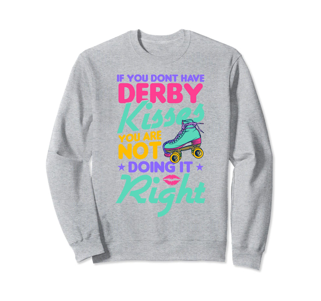 Disco Derby Roller Skating Sweatshirt - Streetwear Style Men Women - T-Shirt, Sweatshirt, Hoodie