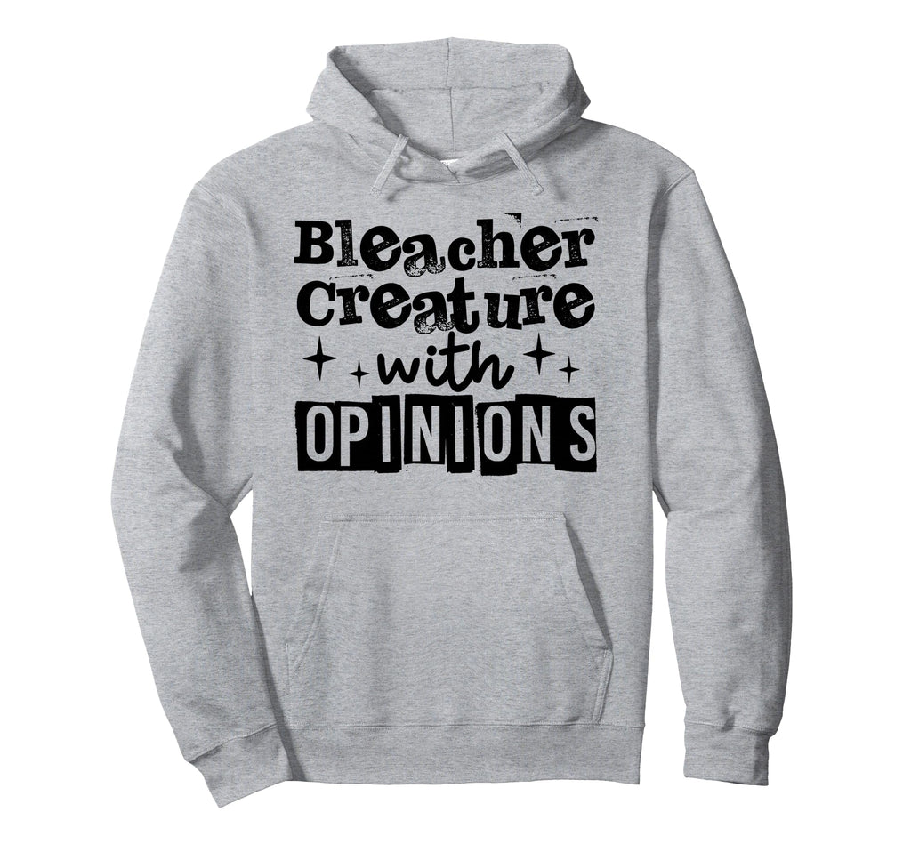 Bleacher Creature Opinions Baseball Hoodie - Streetwear Style Men Women - T-Shirt, Sweatshirt, Hoodie