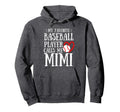 My Favorite Baseball Player Calls Me Hoodie - Aesthetic Graphic for Adults - T-Shirt, Sweatshirt, Hoodie