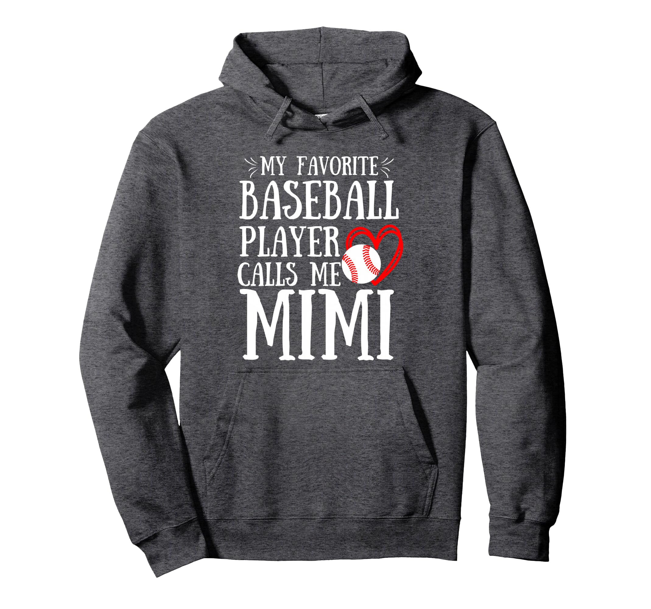 My Favorite Baseball Player Calls Me Hoodie - Aesthetic Graphic for Adults - T-Shirt, Sweatshirt, Hoodie