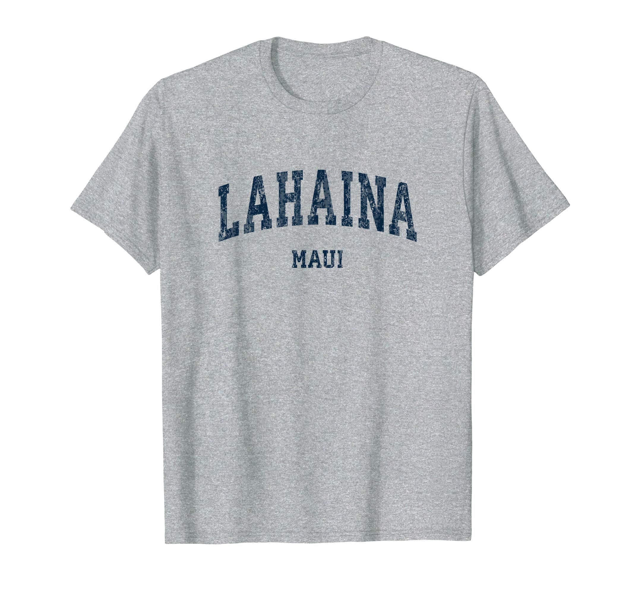 Lahaina Hawaii Hi Varsity Sports Navy T-Shirt - Graphic Print for Adults - T-Shirt, Sweatshirt, Hoodie