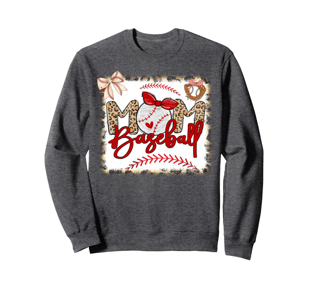 Baseball Mom Mama Mothers Day Sweatshirt - Novelty Apparel Men Women - T-Shirt, Sweatshirt, Hoodie