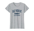Half Moon Bay California Ca Athletic T-Shirt - Fun Novelty Design Unisex - T-Shirt, Sweatshirt, Hoodie