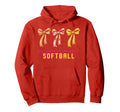 Softball Is My Favorite Season Hoodie - Custom Art Print for Adults - T-Shirt, Sweatshirt, Hoodie