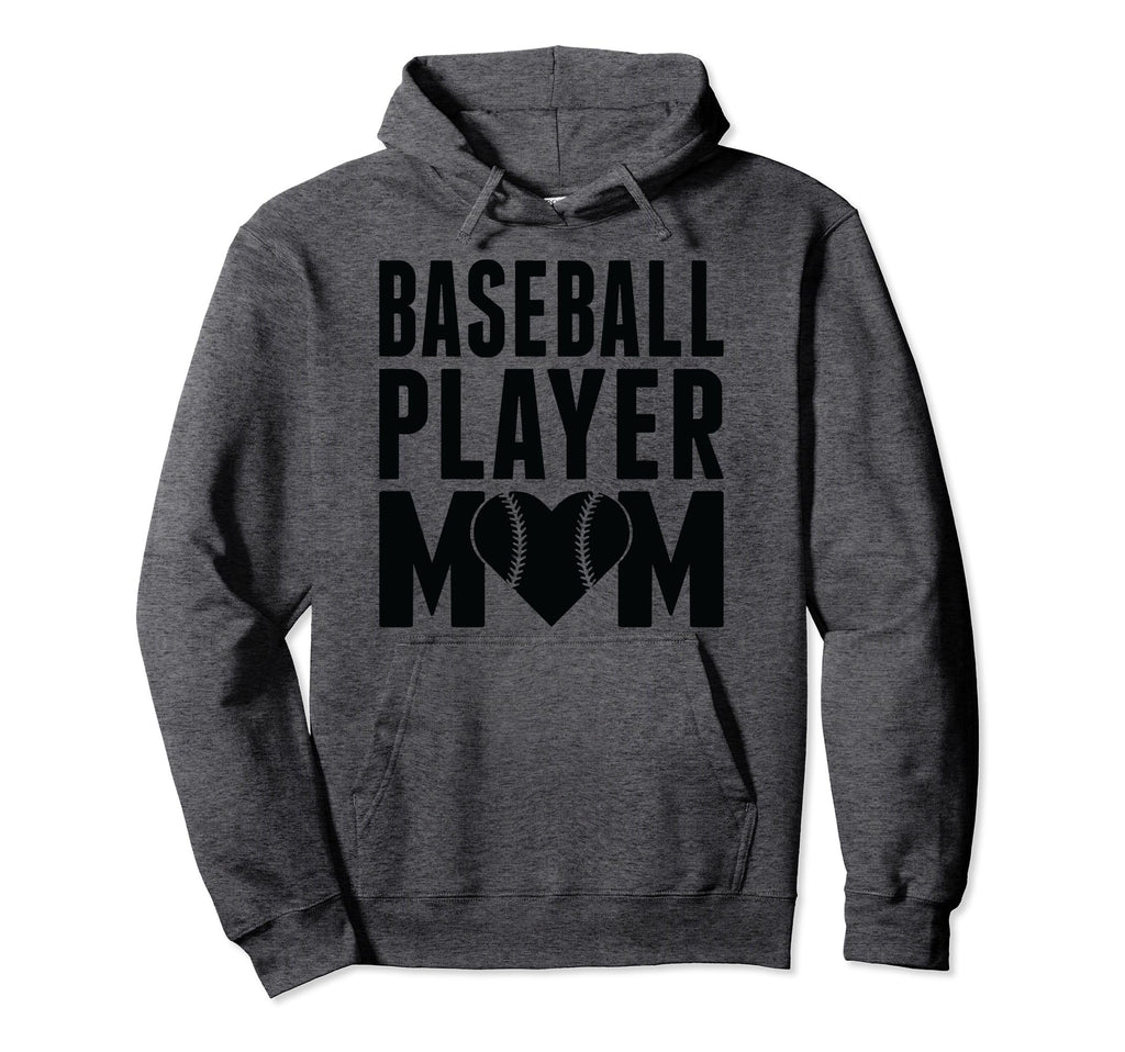 Baseball Player Mom Baseball Hoodie - Unique Graphic for Adults - T-Shirt, Sweatshirt, Hoodie