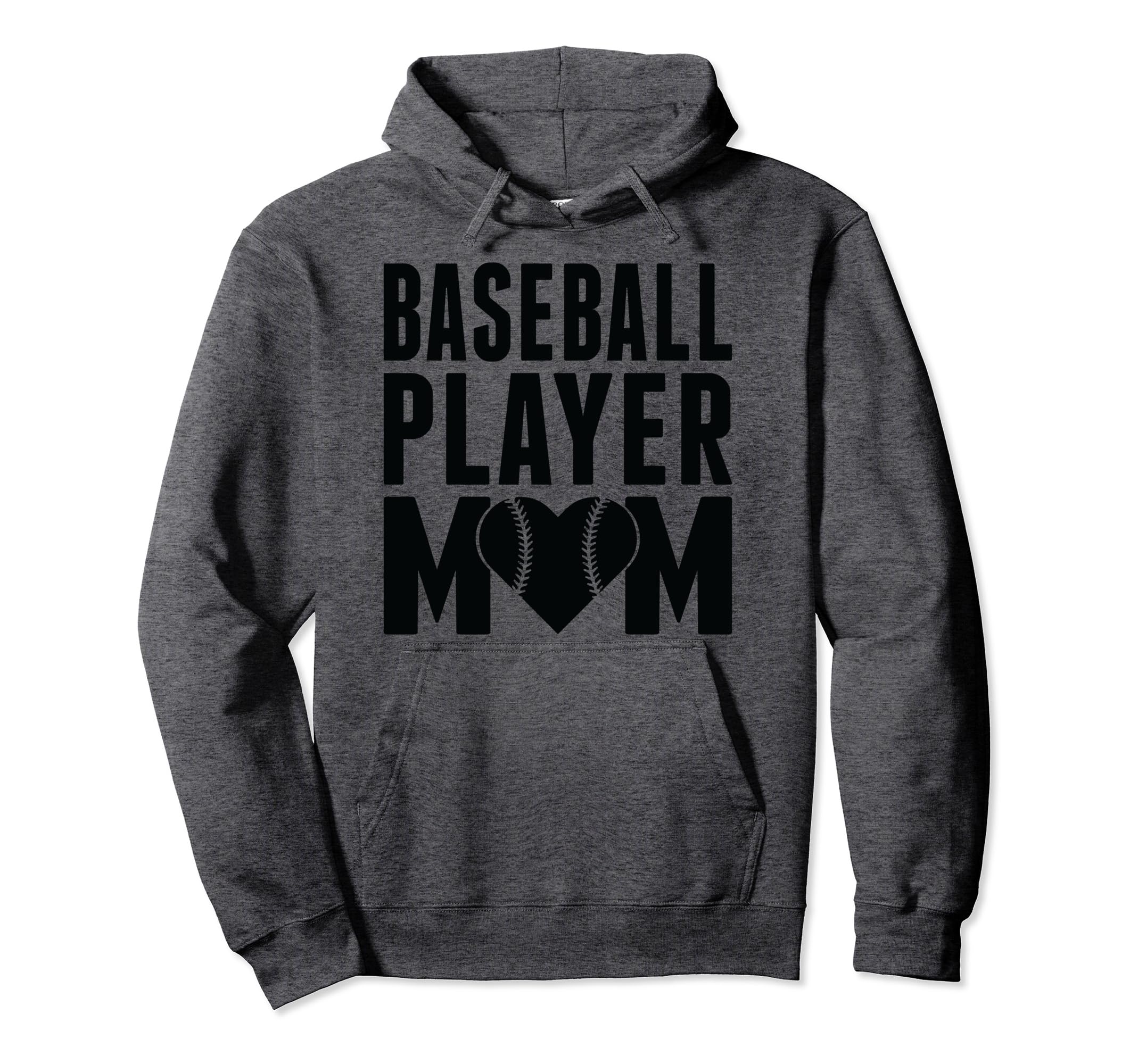 Baseball Player Mom Baseball Hoodie - Unique Graphic for Adults - T-Shirt, Sweatshirt, Hoodie