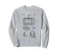 Camera Photographic Patent Sweatshirt - Casual Everyday Wear Men Women - T-Shirt, Sweatshirt, Hoodie