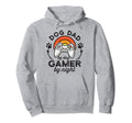 Dog Dad Day Gamer Night Hoodie - Trendy Graphic Unisex - T-Shirt, Sweatshirt, Hoodie