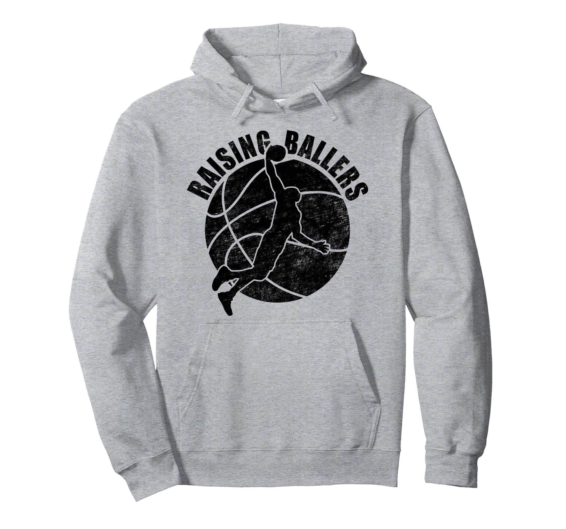 Raising Ballers Basketball Player Hoodie - Aesthetic Graphic Unisex - T-Shirt, Sweatshirt, Hoodie