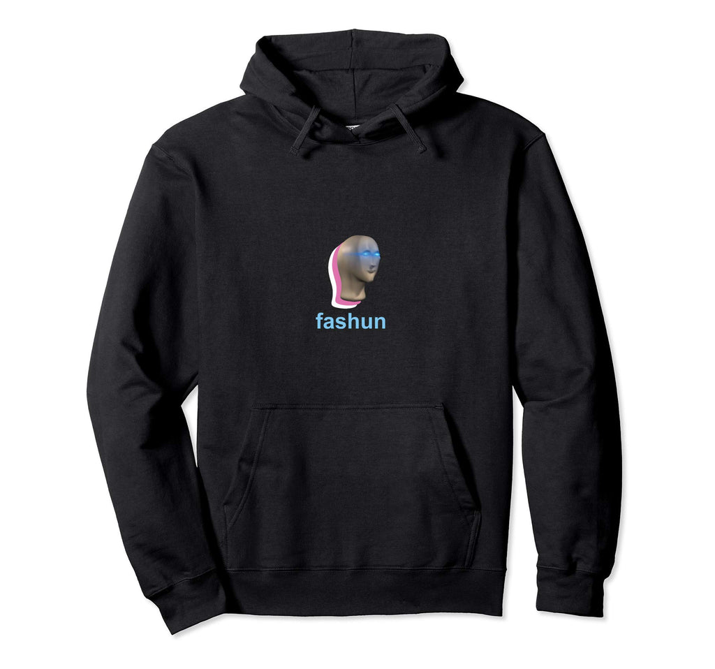 Fashun Meme Vaporwave Hoodie - Casual Everyday Wear Men Women - T-Shirt, Sweatshirt, Hoodie