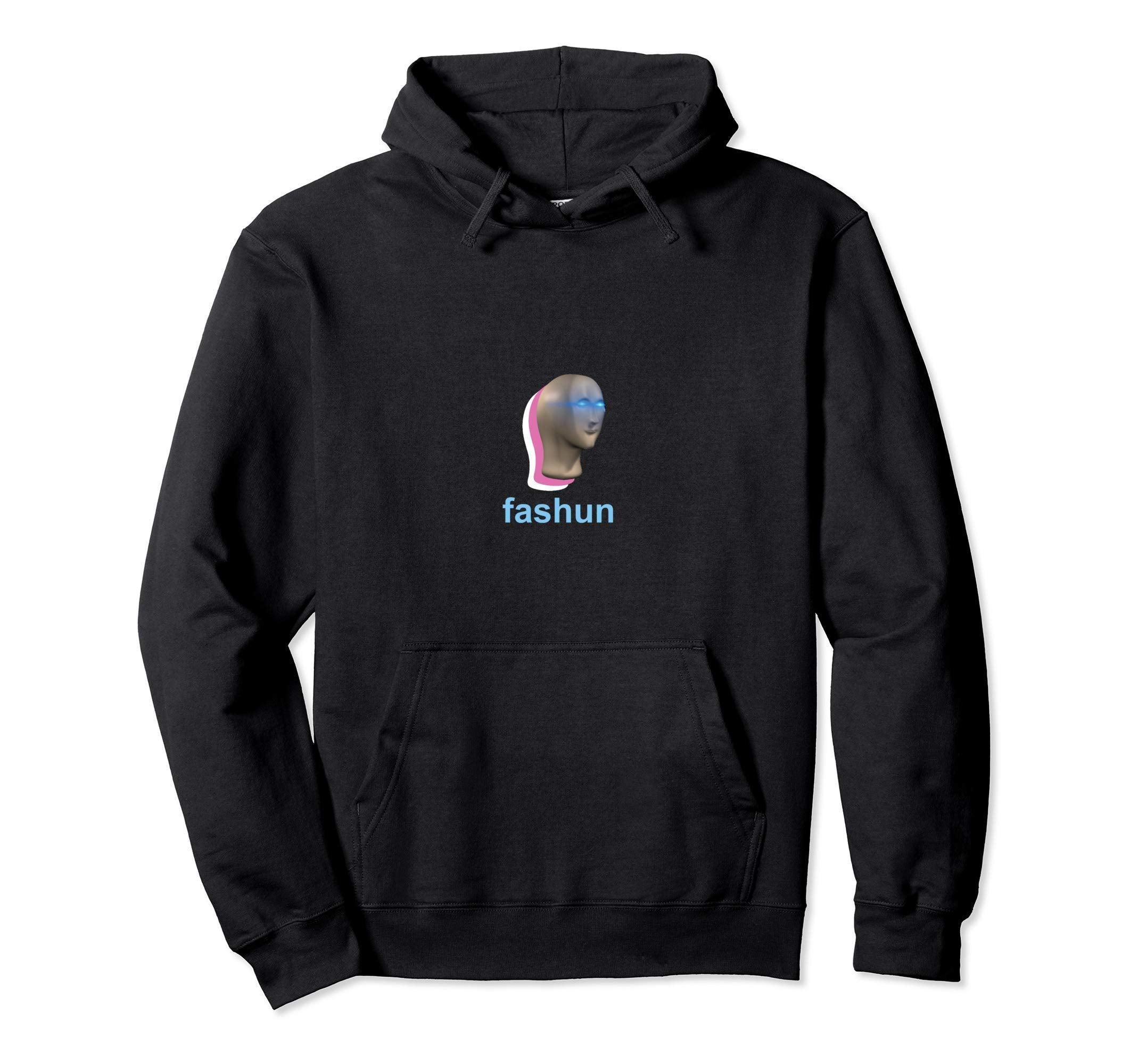 Fashun Meme Vaporwave Hoodie - Casual Everyday Wear Men Women - T-Shirt, Sweatshirt, Hoodie