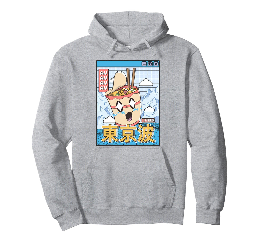 Instant Ramen Noodles Cup Japanese Hoodie - Aesthetic Graphic Unisex - T-Shirt, Sweatshirt, Hoodie
