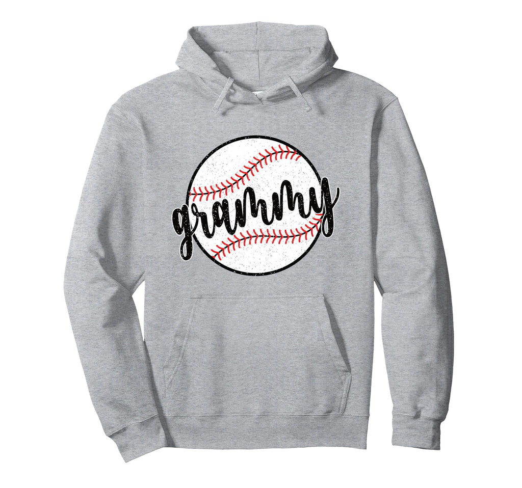 Proud Baseball Grammy Grandma Baseball Hoodie - Novelty Apparel Unisex - T-Shirt, Sweatshirt, Hoodie