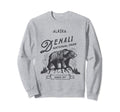 Denali National Park Bear Alaska Sweatshirt - Novelty Apparel Unisex - T-Shirt, Sweatshirt, Hoodie